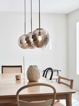 Lampa wisząca Markslöjd DIONE 108270 przydymiony