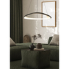 Lampa wisząca Zuma Line MD3888-1L-3BCT GETAFE LAMPA WISZĄCA CZARNY CHROM/BLACK CHROME