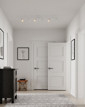 Lampa sufitowa By Rydens Correct 4202100-5002 6-lights biały