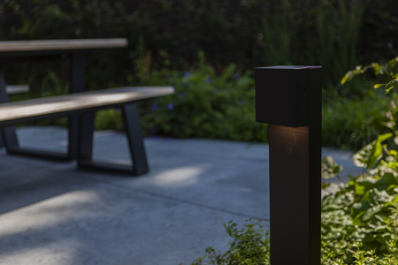 Lampa zewnętrzna Lutec GEMINI XF 7104002012 czarny