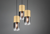 Lampa wisząca Trio 310630354 złoty