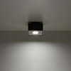 Sollux Lighting Plafon MONO 1 czarny SL.0070