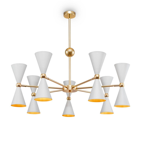 Lampa wisząca Maytoni Vesper MOD108PL-14WG White with Gold