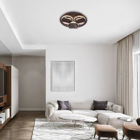 Lampa sufitowa Rabalux Capriana 5050 brązowy metalik