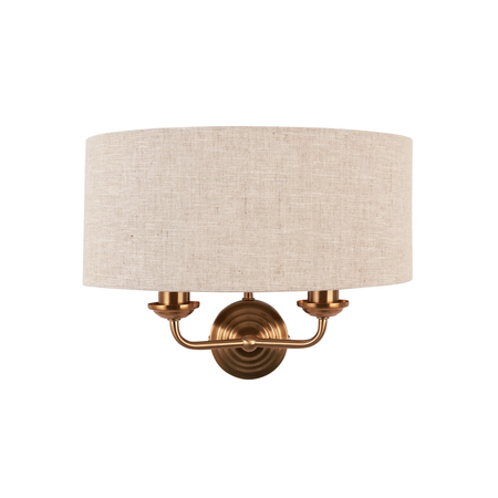 Kinkiet Endon Lighting Highclere 110726 mosiądz