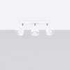 Sollux Lighting Plafon ELBA 3 czarny SL.1318