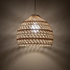 Lampa wisząca Nowodvorski BOHO M 11151 Naturalne drewno Biały