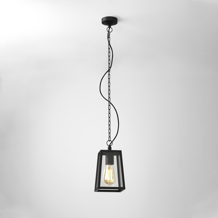 Lampa zewnętrzna wisząca Astro Calvi Pendant 215 1306003 Czarny z Teksturą