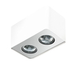 Lampa sufitowa NINO 2 WHITE / ALUMINUM Azzardo AZ1386 biały