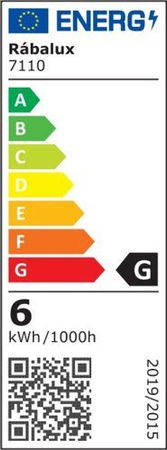 Kinkiet zewnętrzny Rabalux Mendoza 7110 antracyt