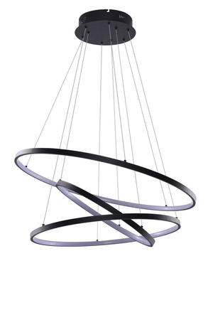 Lampa wisząca WHEEL 3 DIMM BLACK Azzardo AZ2920 black