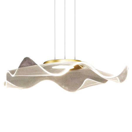 Milagro Lampa wisząca LARGO 16W LED ML1042 ZŁOTY