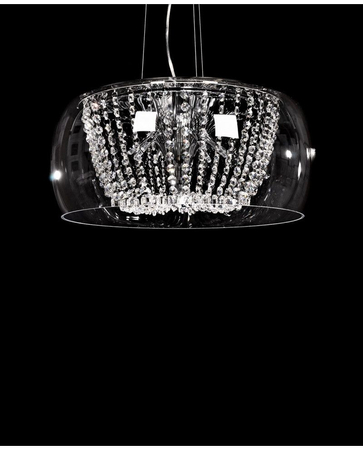 Lampa wisząca Lumina Deco LDP 7018-500 (PR) Disposa Clear D50