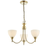 Endon Lighting Lampa wisząca 1805-3AN mosiądz