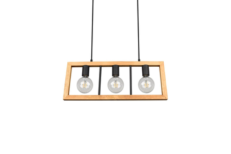 Lampa wisząca Trio 313800332 drewniany
