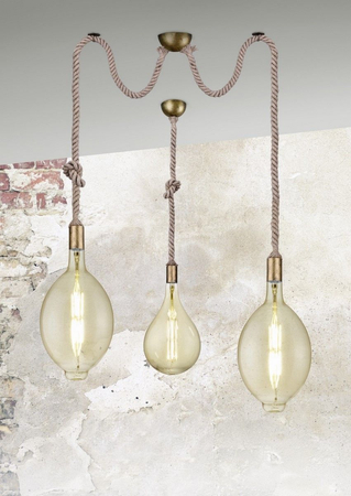 Lampa wisząca Trio 310100104 złoty
