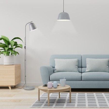 Lampa wisząca Rabalux Malia 3095 popielaty