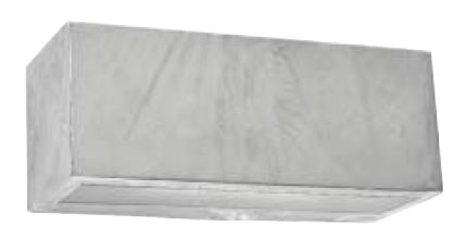 ASKER BIG 1710 HOT-DIP GALVANIZING 2xLED 7,1W 3000K