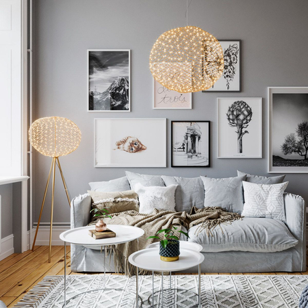 Lampa podłogowa By Rydens 4100820-6501 Hayden LED H160cm 