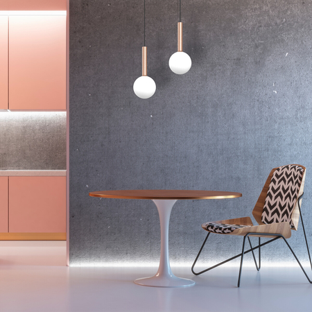 Milagro Lampa wisząca PLAY COPPER 1xG9 MLP0972 MIEDZIANY + CZARNY