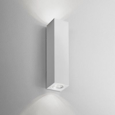 Kinkiet AQForm Qupet Mini LED Wall Biały Struktura