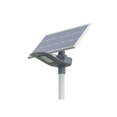 Lampa uliczna solarna LED Greenie 20W Bluetooth, PIR, wskaźnik RGB