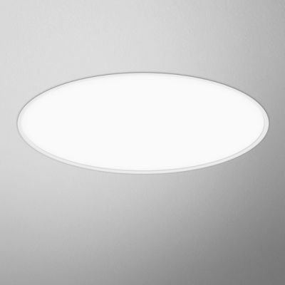 Lampa wpuszczana AQForm Big Size Next Round LED Recessed Biały Struktura