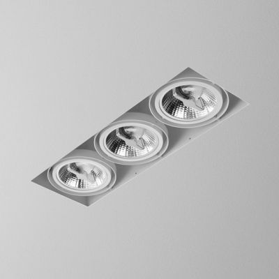 Lampa wpuszczana AQForm Squares 111 x 3 Trimless 230V Recessed Biały Struktura