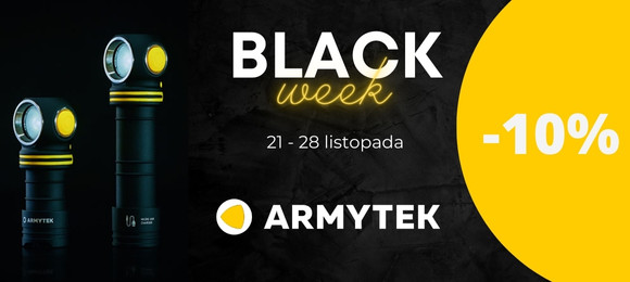 Armytek -10% Black Weekend 2022 | swiatlolux.pl